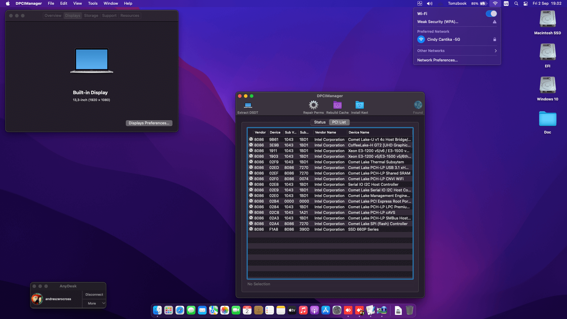Asus Zenbook UX333FAC A501T 2nd [CometLake   Intel UHD 10Th Gen + I2C]   OpenCore 2